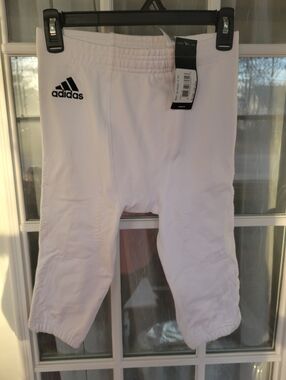 New Adidas Men's White Primeknit Football Pants M99637